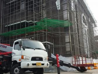 청주 스카이차 교회공사